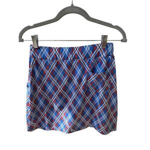 Gossip Girl Preppy Plaid Tennis Skirt XS – Blair Waldorf Y2K Academia Aesthetic